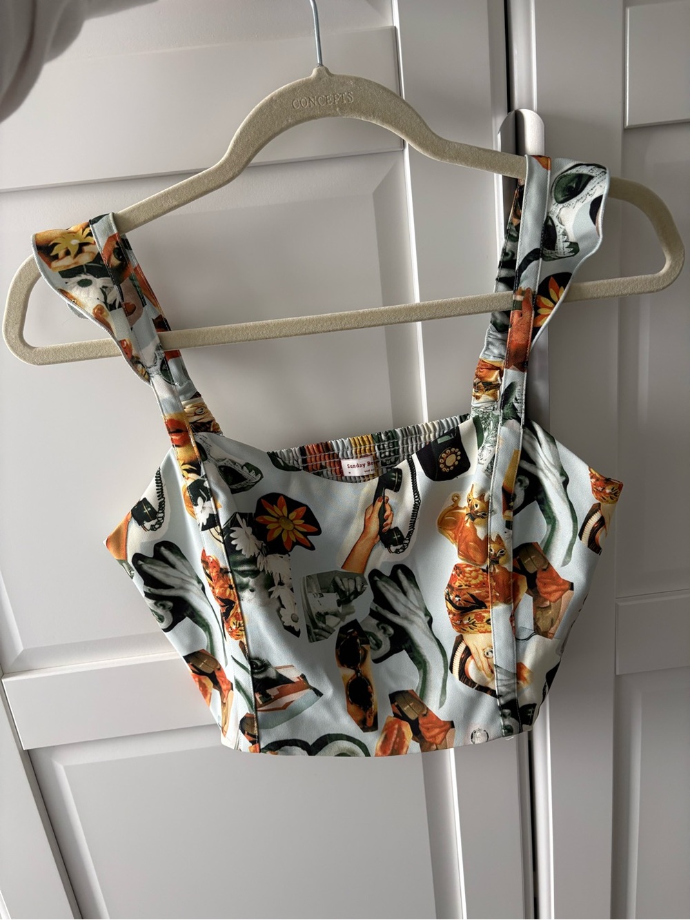 Aritzia Sunday Best Crop Top